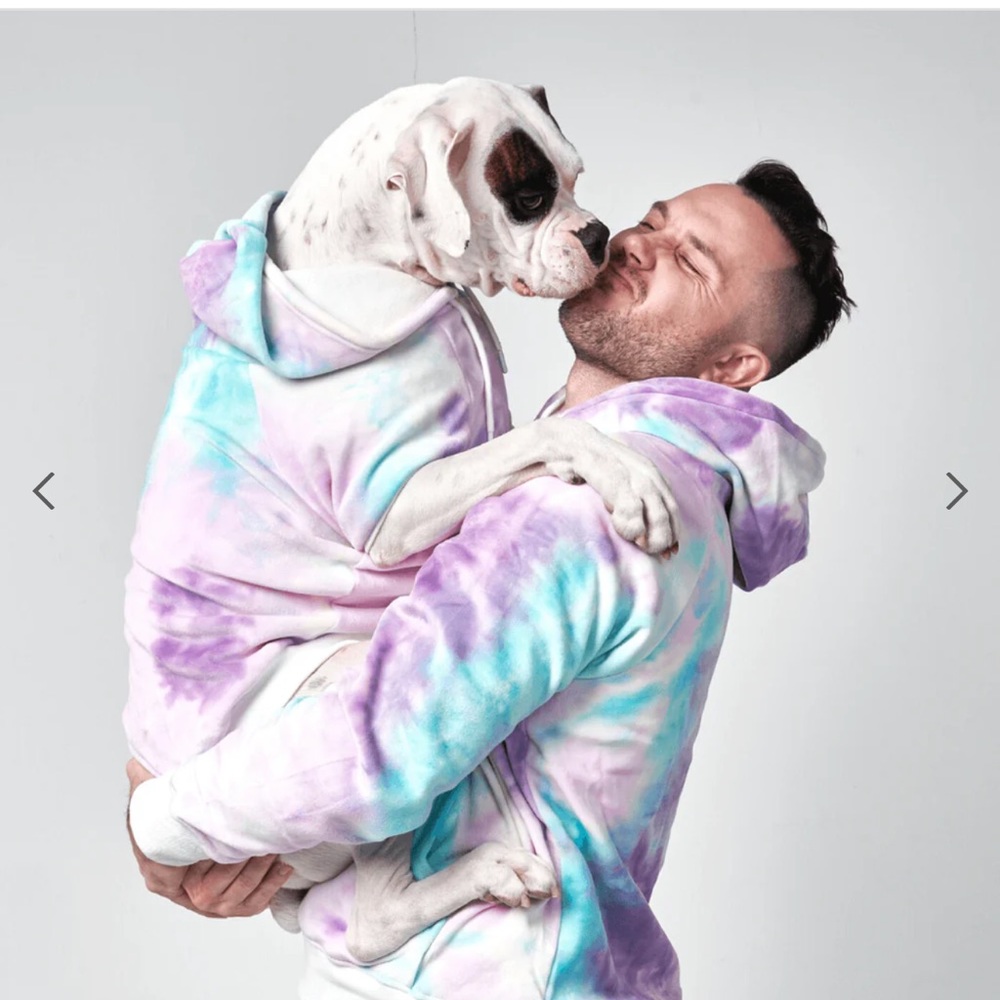 Spark paws Velvet Human Hoodie - 90s Retro